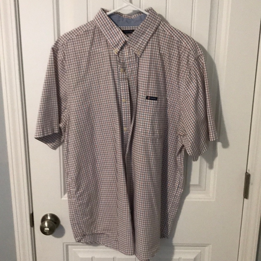 Chaps Dress Short Sleeve Shirt